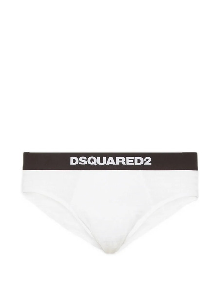  Dsquared2 Bóxer Con Logo - Blanco 