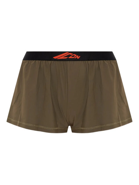  Dsquared2 Bragas Con Logo Estampado - Verde 