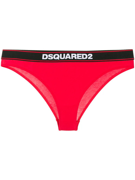  Dsquared2 Bragas Con Logo - Rojo 