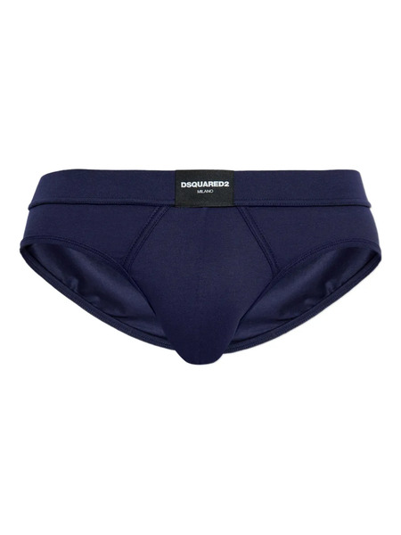  Dsquared2 Bragas Con Parche Del Logo - Azul 