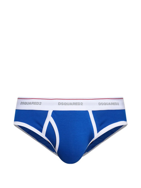  Dsquared2 Calzoncillos Con Logo En La Cinturilla - Azul 