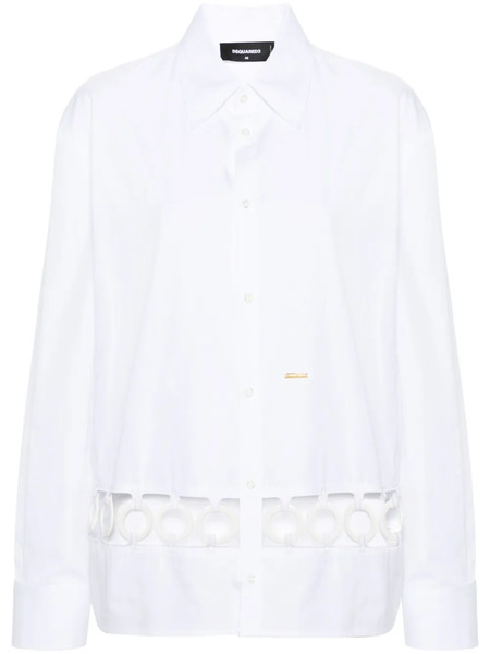  Dsquared2 Camisa Con Anilla - Blanco 