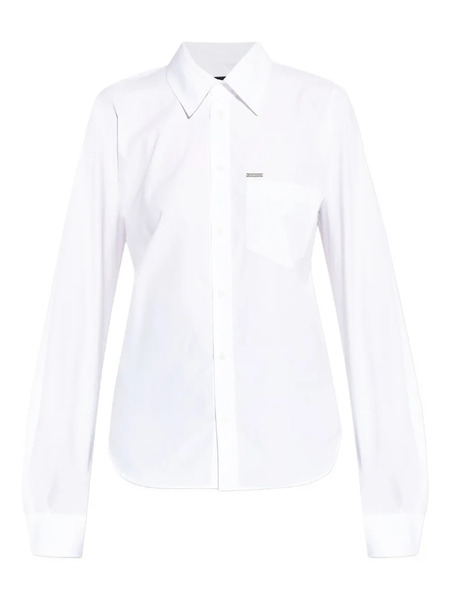  Dsquared2 Camisa De Algodón - Blanco 