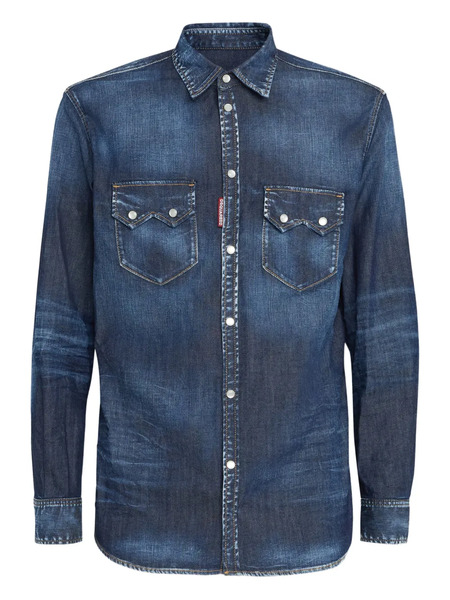  Dsquared2 Camisa Relax Dan - Azul 