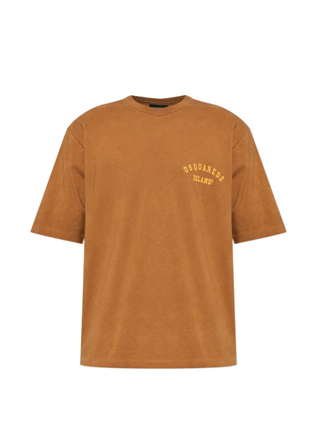  Dsquared2 Camiseta Con Detalle Del Logo - Marrón 