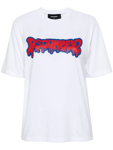  Dsquared2 Camiseta Easy Fit - Blanco 