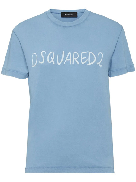  Dsquared2 Camiseta Lisa - Azul 