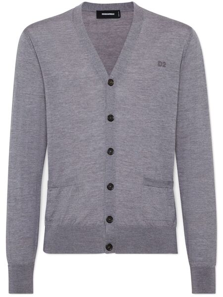  Dsquared2 Cárdigan D2 - Gris 