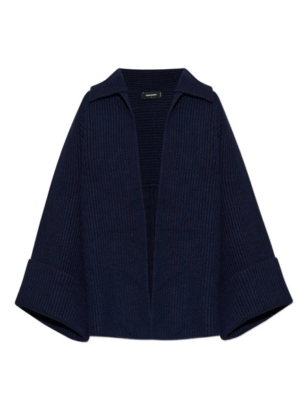  Dsquared2 Cárdigan Estilo Capa - Azul 