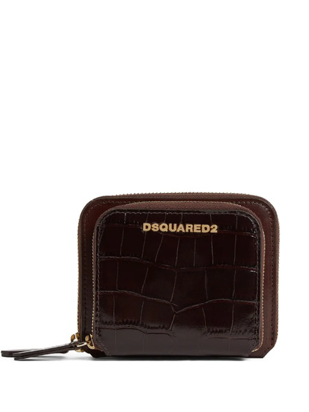  Dsquared2 Cartera De Piel - Marrón 
