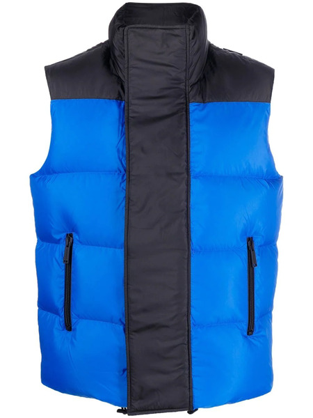  Dsquared2 Chaleco Con Logo Estampado - Azul 