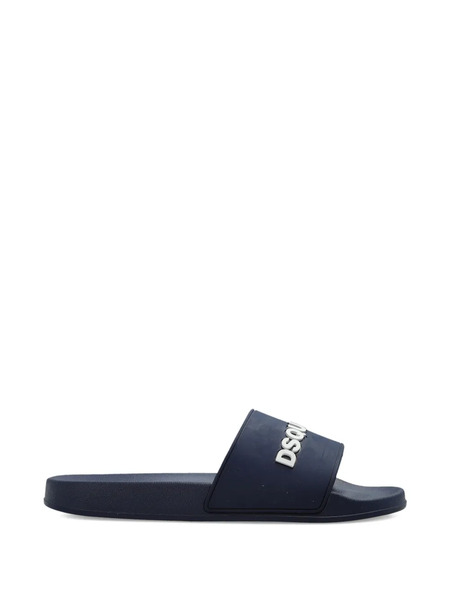 Dsquared2 Chanclas Con Logo - Azul 
