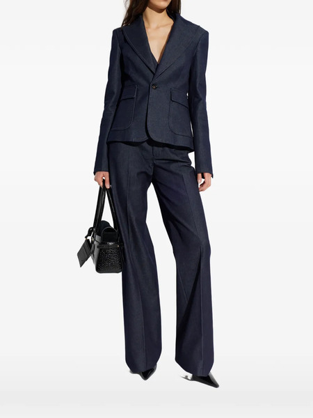  Dsquared2 Chaqueta De Algodón Con Bolsillos - Azul 