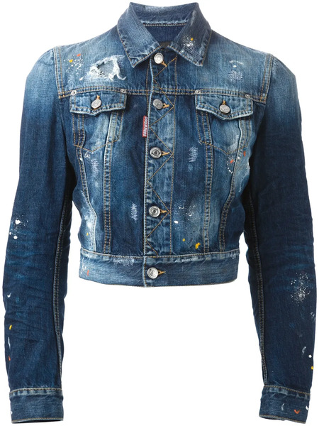  Dsquared2 Chaqueta Denim - Azul 