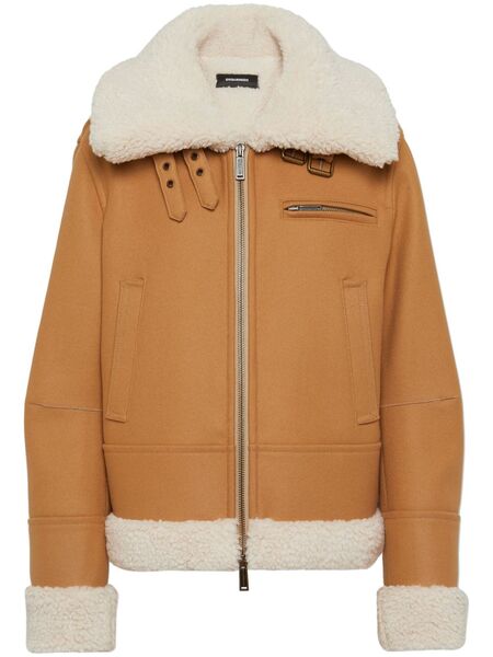  Dsquared2 Chaqueta Easy Con Borrego Artificial - Neutro 
