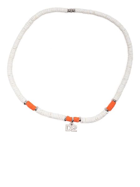  Dsquared2 Collar Con Cuentas - Blanco 