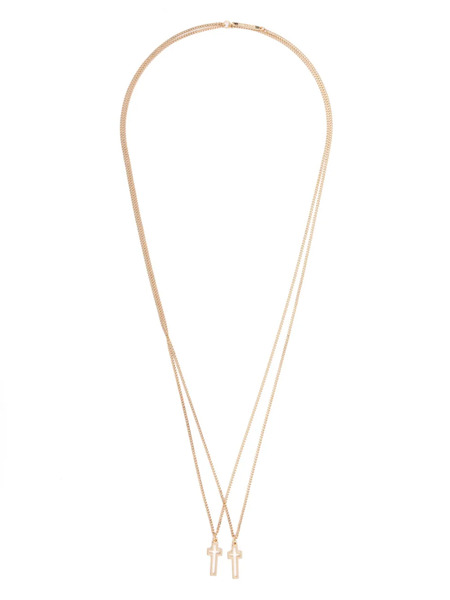  Dsquared2 Collar Jesus - Dorado 