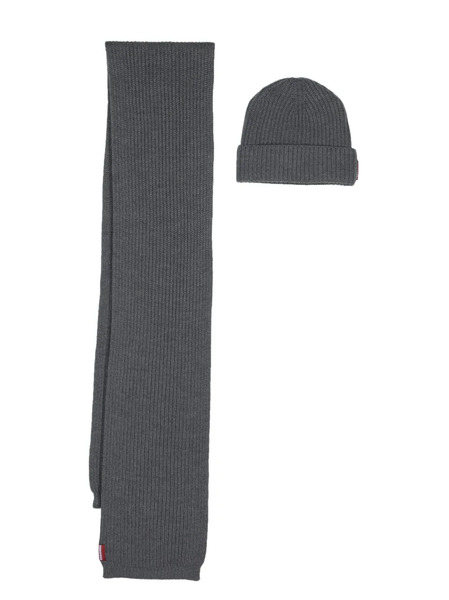  Dsquared2 Conjunto De Gorro Y Bufanda - Gris 