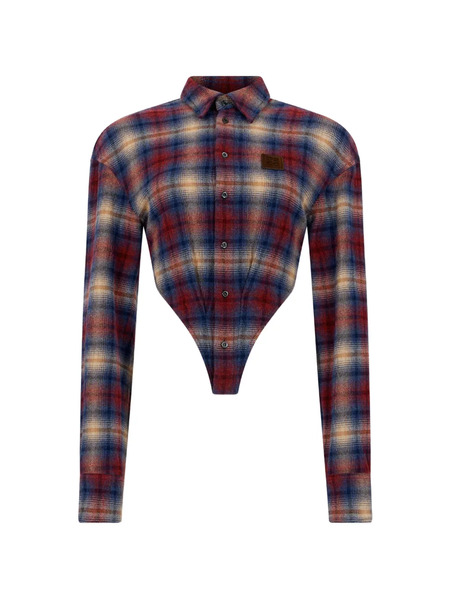  Dsquared2 Deep-cut Loop Shirt - Rojo 