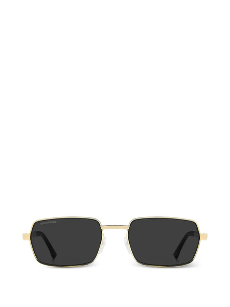  Dsquared2 Eyewear Gafas De Sol Con Montura Rectangular - Dorado 