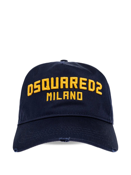  Dsquared2 Gorra Bordada - Azul 