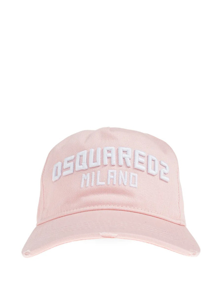  Dsquared2 Gorra Bordada - Rosa 