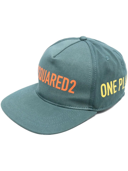  Dsquared2 Gorra Con Logo Estampado - Verde 