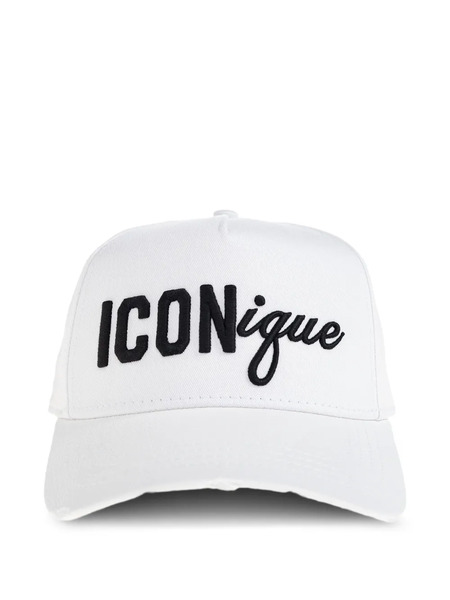  Dsquared2 Gorra Iconique Con Logo Bordado - Blanco 