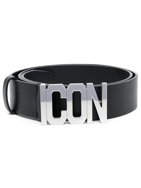  Dsquared2 Icon Leather Belt - Negro 