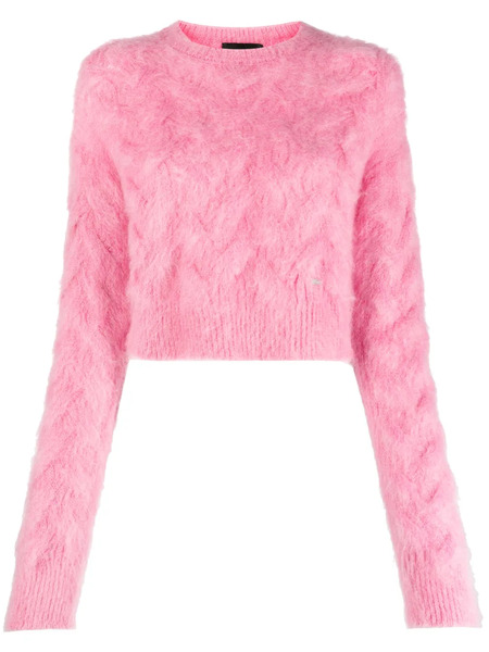 Dsquared2 Jersey Cepillado - Rosa 