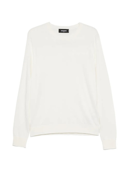  Dsquared2 Jersey Con Cuello Redondo - Blanco 