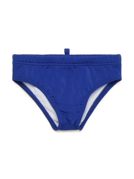  Dsquared2 Kids Bañador Con Logo Estampado - Azul 