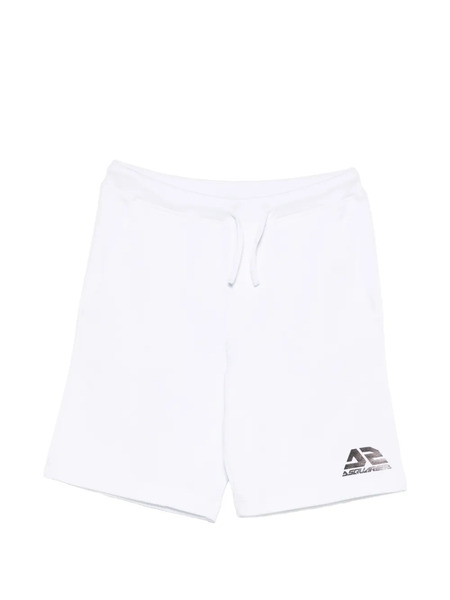  Dsquared2 Kids Bermudas Con Logo - Blanco 