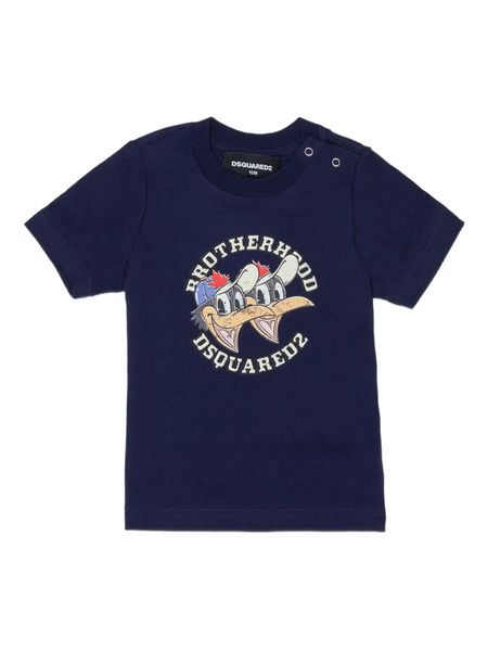  Dsquared2 Kids Camiseta Con Estampado Gráfico - Azul 