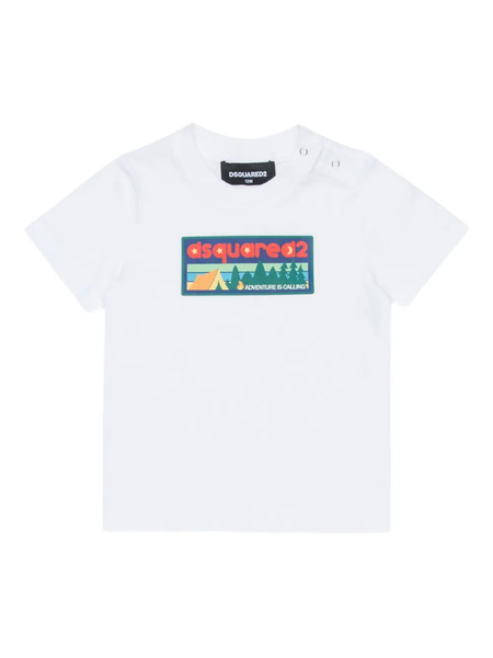  Dsquared2 Kids Camiseta Con Estampado Gráfico - Blanco 