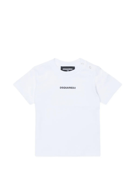  Dsquared2 Kids Camiseta Con Logo Estampado - Blanco 