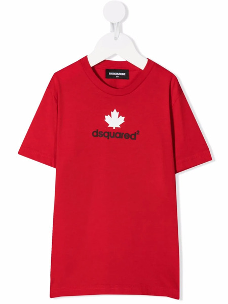  Dsquared2 Kids Camiseta Con Logo Estampado - Rojo 