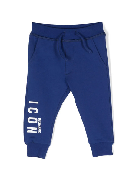  Dsquared2 Kids Pantalones De Chándal Icon - Azul 