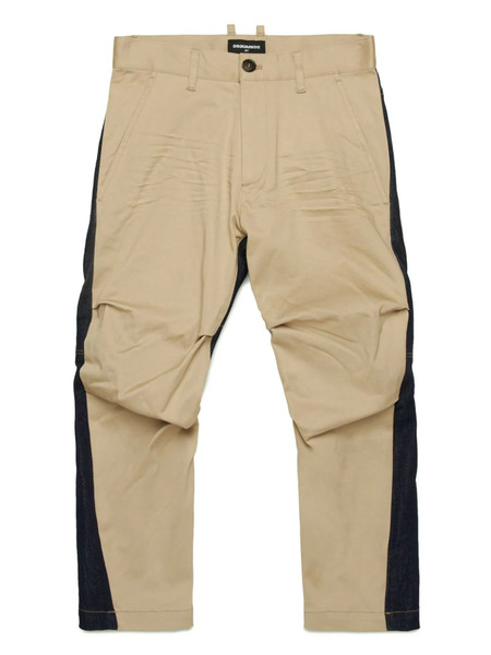  Dsquared2 Kids Pantalones Rectos Con Paneles - Neutro 