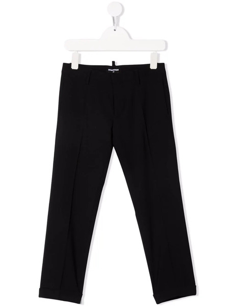  Dsquared2 Kids Pantalones Stretch - Negro 