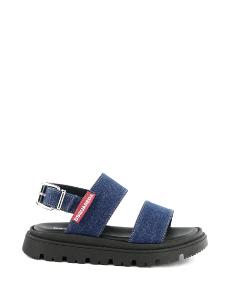  Dsquared2 Kids Sandalias Vaqueras - Azul 