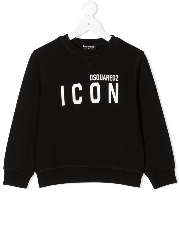  Dsquared2 Kids Sudadera Con Logo - Negro 