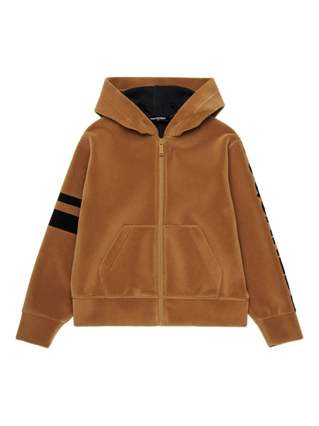  Dsquared2 Kids Sudadera Con Tejido Jersey Y Capucha - Marrón 
