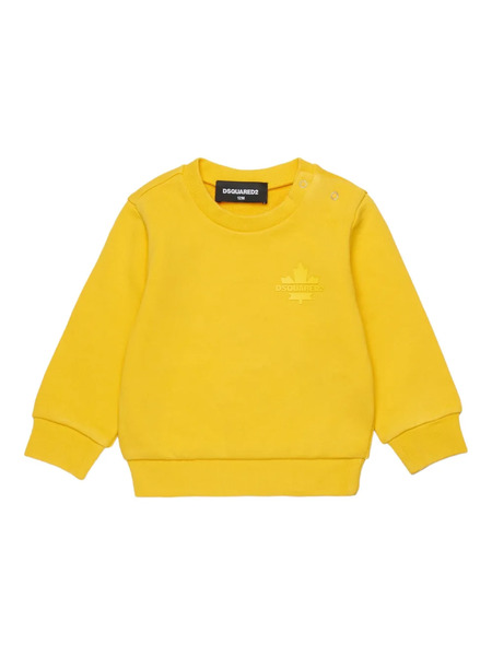  Dsquared2 Kids Sudadera De Algodón - Dq218 Yellow 