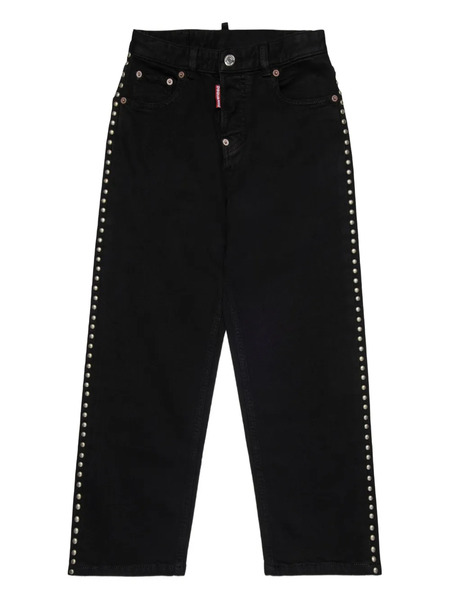  Dsquared2 Kids Vaqueros Moose Lost - Negro 