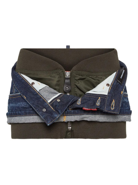  Dsquared2 Minifalda Hybrid - Azul 