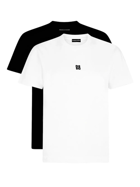  Dsquared2 Pack De Dos Camisetas Con Logo - Blanco 