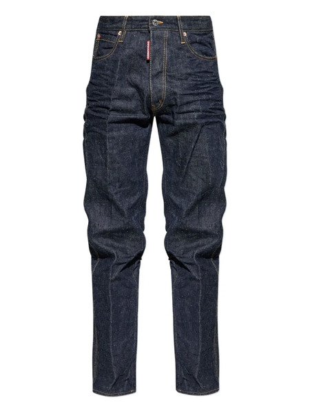  Dsquared2 Pantalones Fruncidos Con Cierre De Botón - Azul 