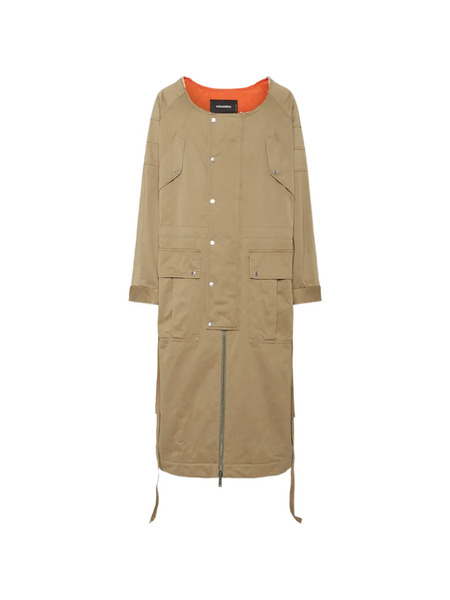  Dsquared2 Parka Con Efecto Lavado - Neutro 