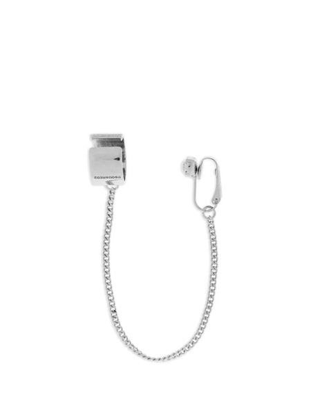 Dsquared2 Pendiente De Cadena - Plateado 